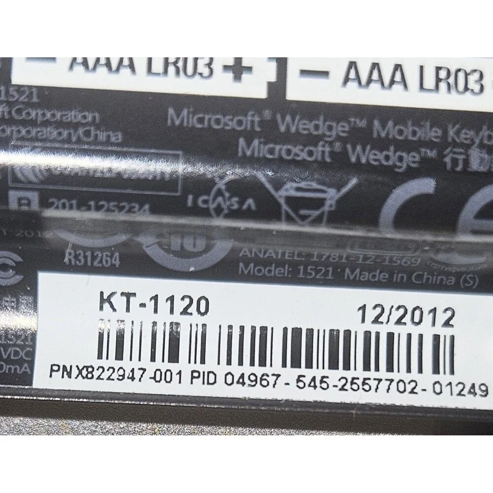 Microsoft Wireless Portable Keyboard